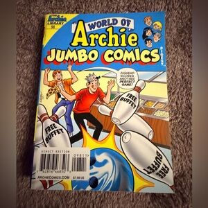 World of Archie Jumbo Comics - Bright Blue Cover